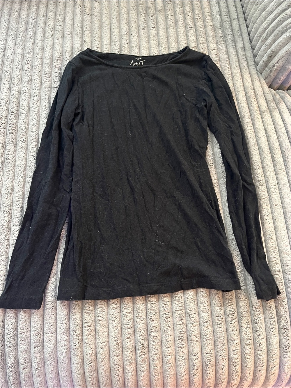 J. Crew Black Artist T Shirt